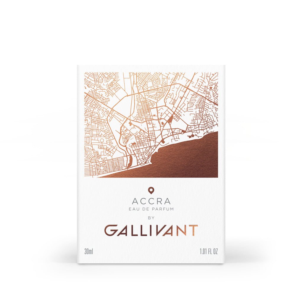 'Accra' Niche Fragrance box by Gallivant