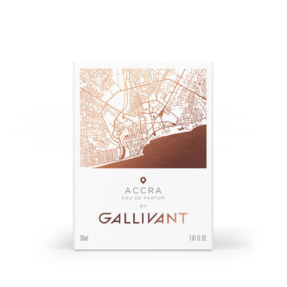 'Accra' Niche Fragrance box by Gallivant