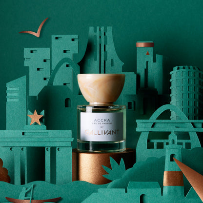 'Accra' Niche Fragrance by Gallivant - city scene