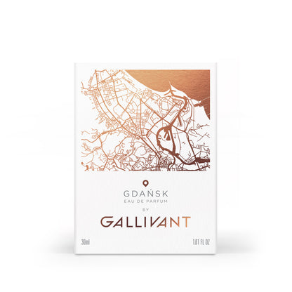 'Gdansk' Niche Fragrance box by Gallivant
